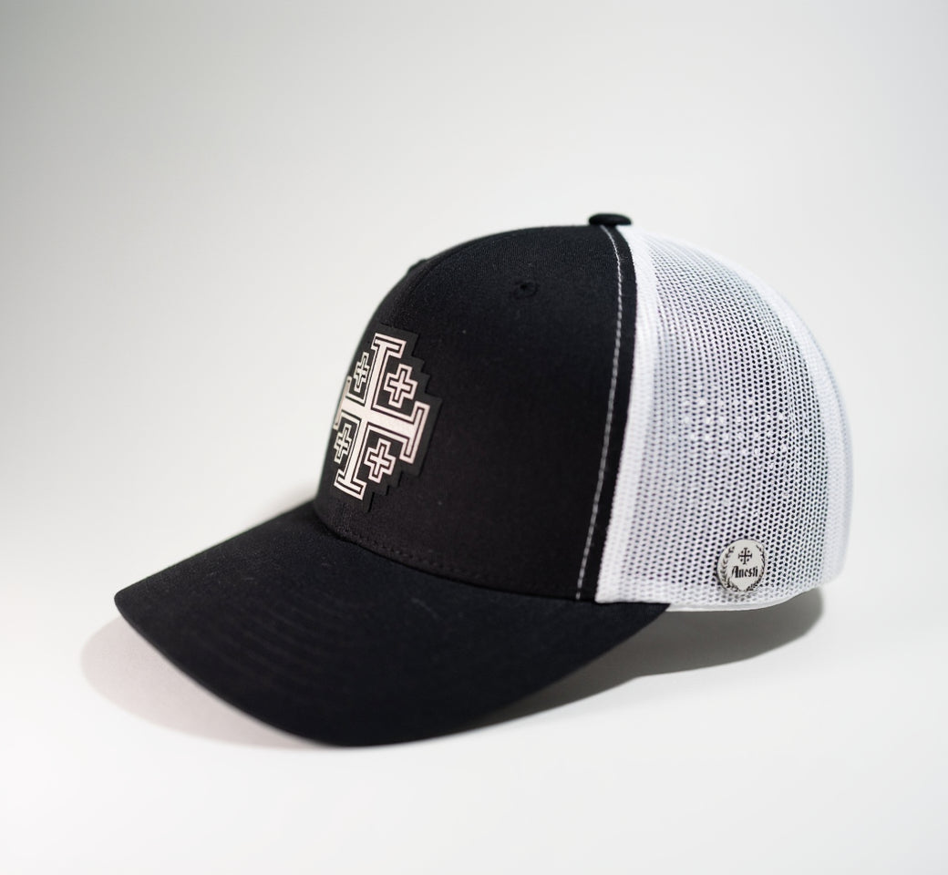 Jerusalem Cross — White
