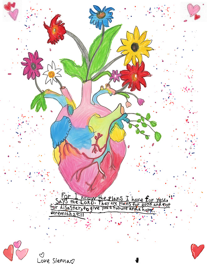 “Beautiful Heart” Limited Edition Women’s V-Neck — Front Heart Variant