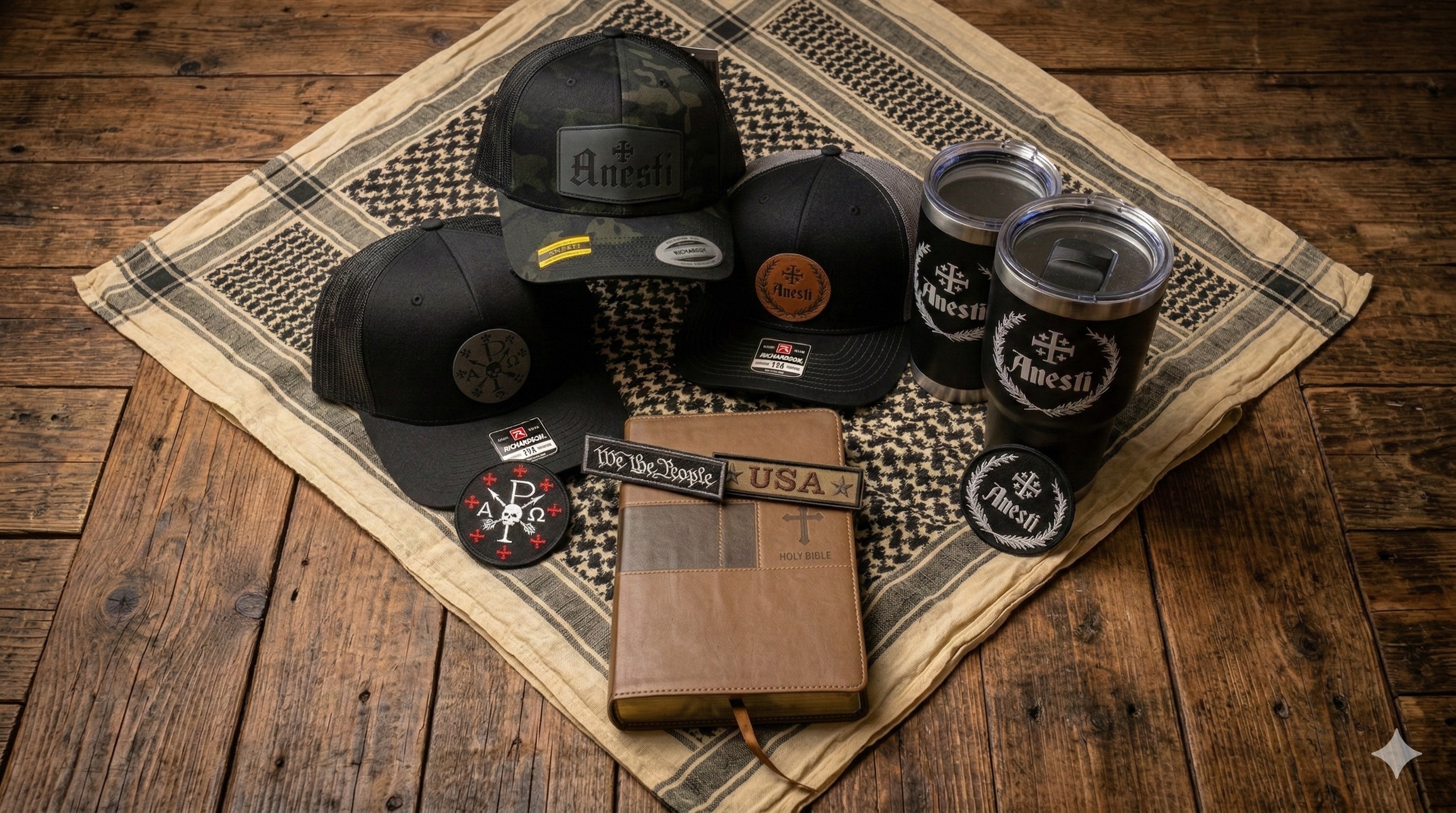 Hats, Patches, etc