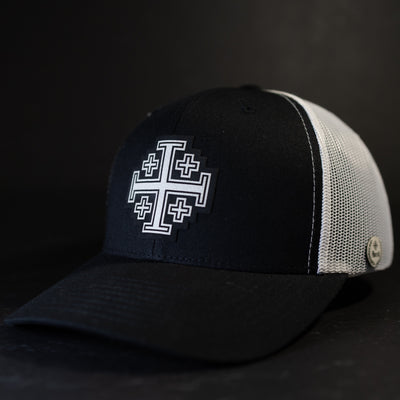Jerusalem Cross — White