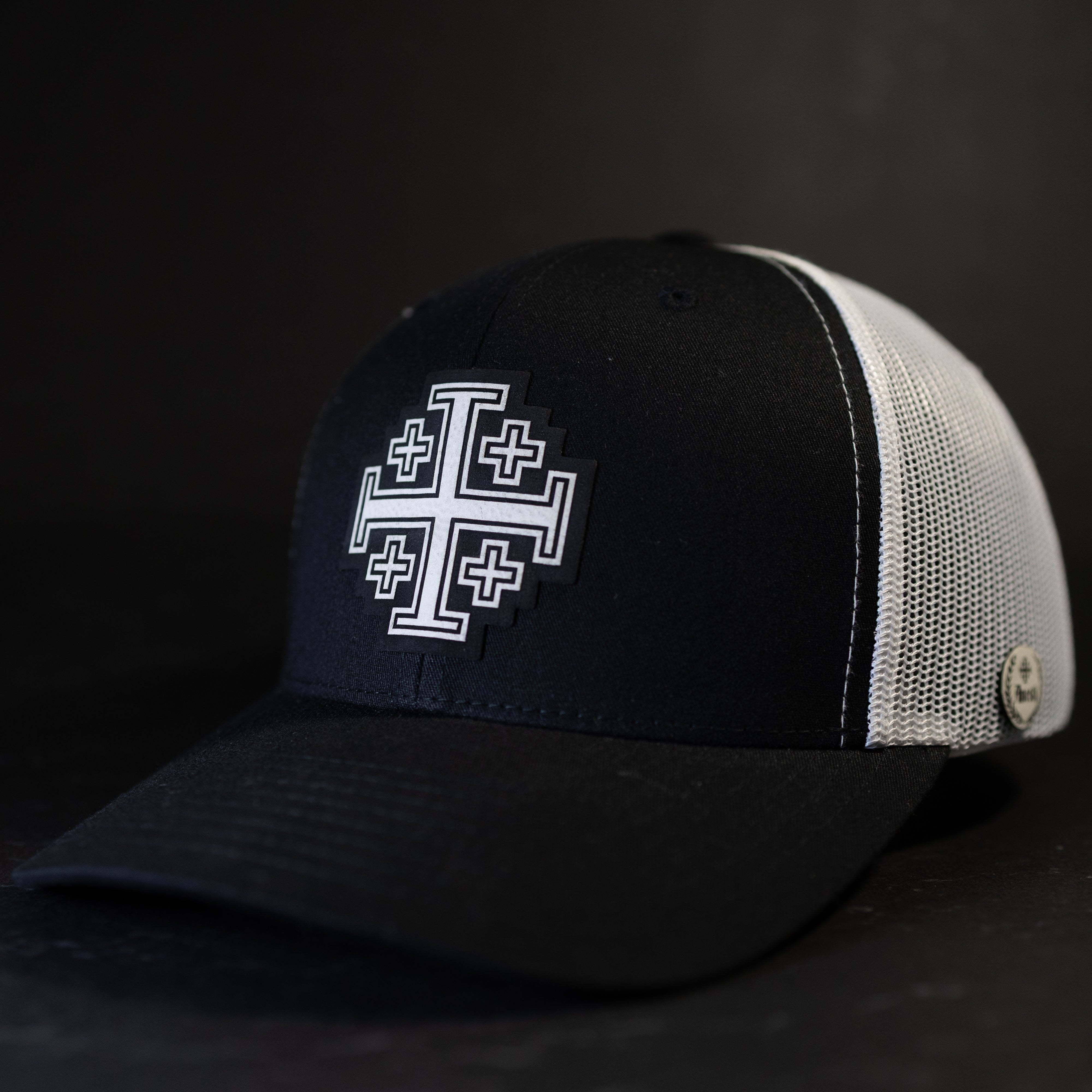 Jerusalem Cross — White