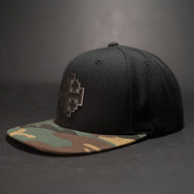 Jerusalem Cross — Blackout (Black / Camo Bill)