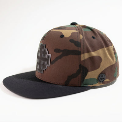 Jerusalem Cross — Blackout (Camo / Black Bill)