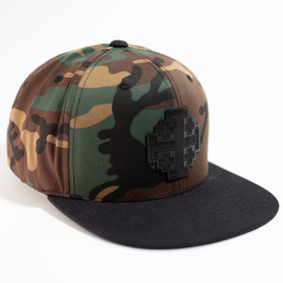 Jerusalem Cross — Blackout (Camo / Black Bill)