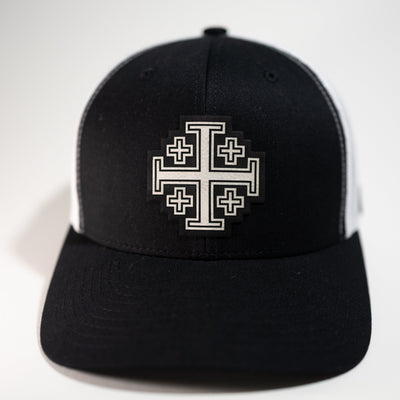 Jerusalem Cross — White