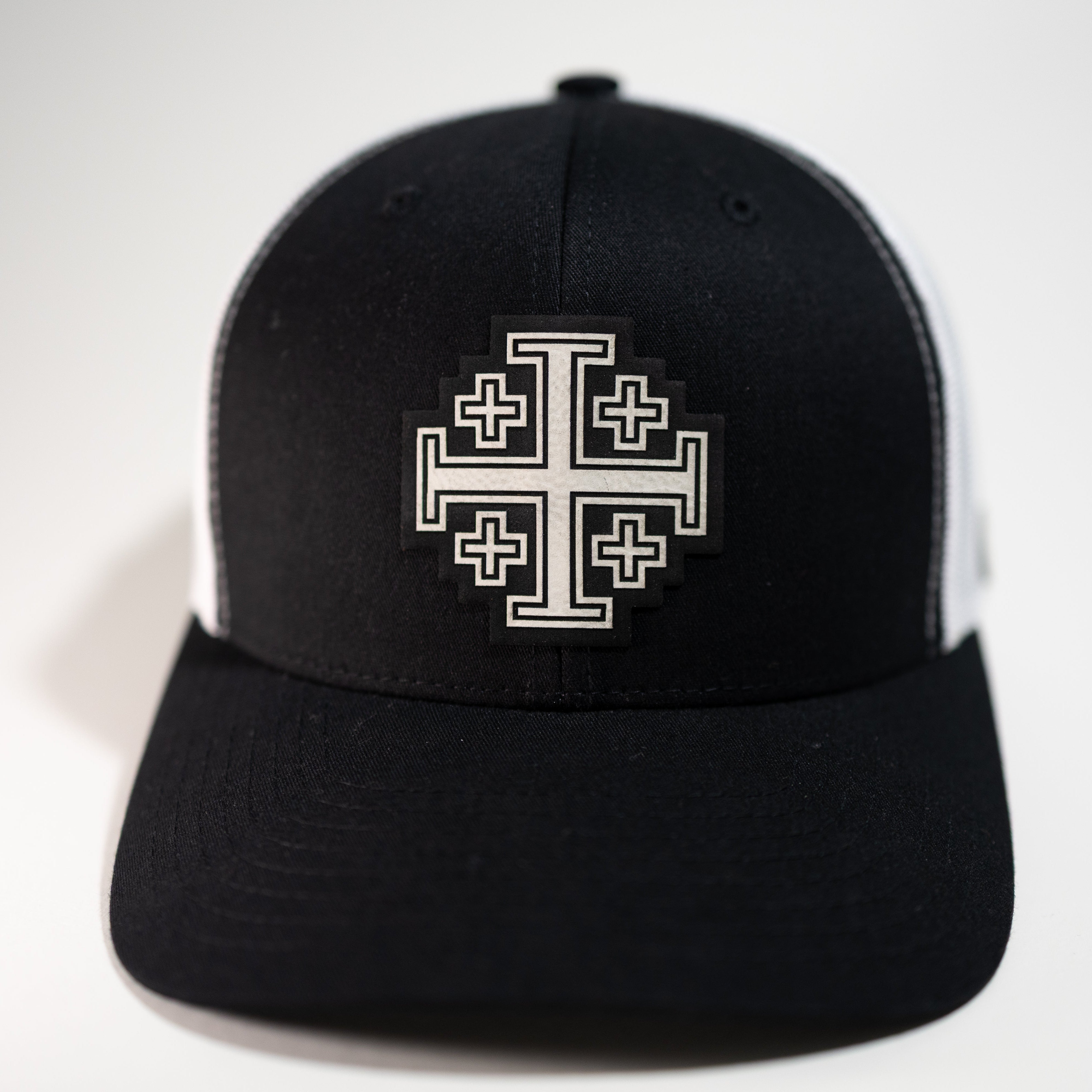 Jerusalem Cross — White