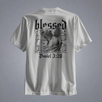 Blessed, Daniel 3:28 T-Shirt image 5