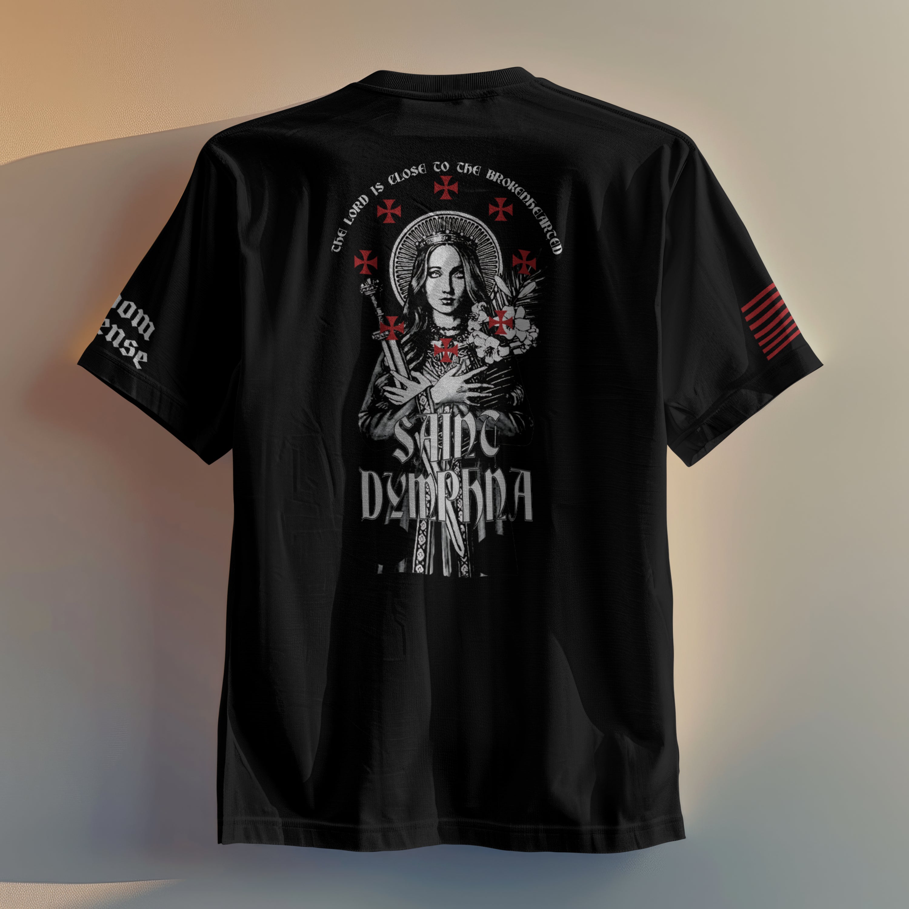 Kingdom Defense "St. Dymphna" T-shirt