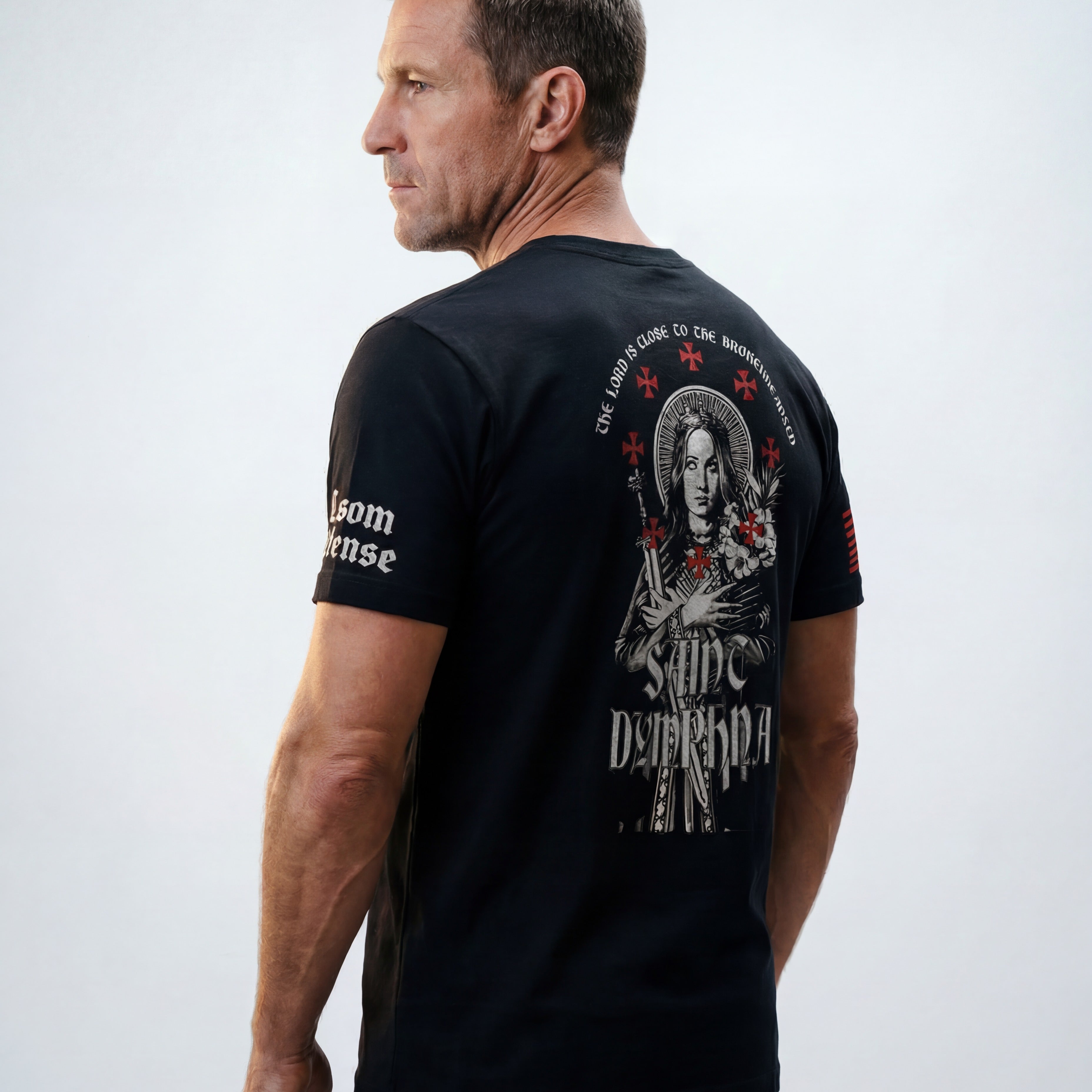 Kingdom Defense "St. Dymphna" T-shirt