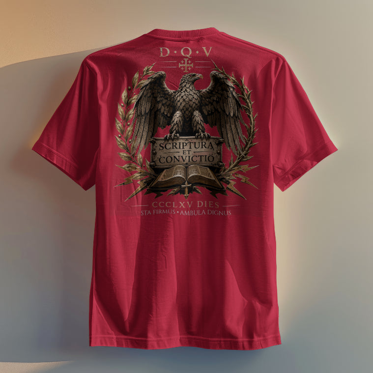 The Steward's Kit — Signed Book + Scriptura et Convictio Tee