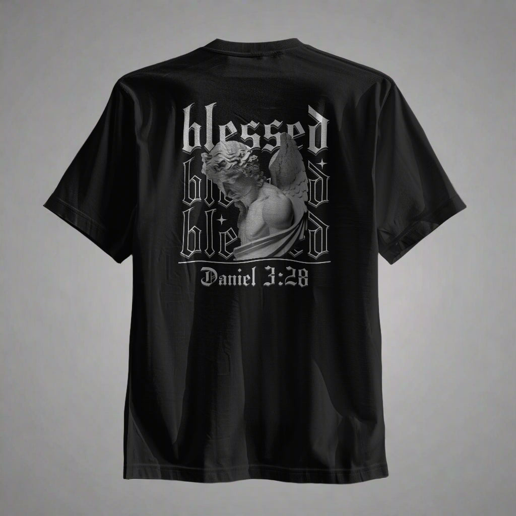 Blessed, Daniel 3:28 T-Shirt image 0